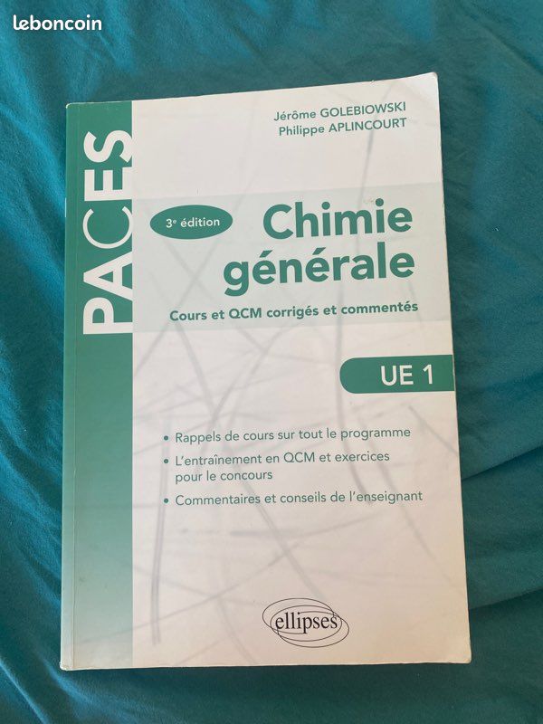Livre chimie générale (image 2)