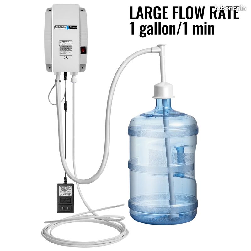 KIT NOMADE POMPE DISTRIBUTION EAU DOUCE PRESSION 35W pour CONTAINER NEUF (image 3)