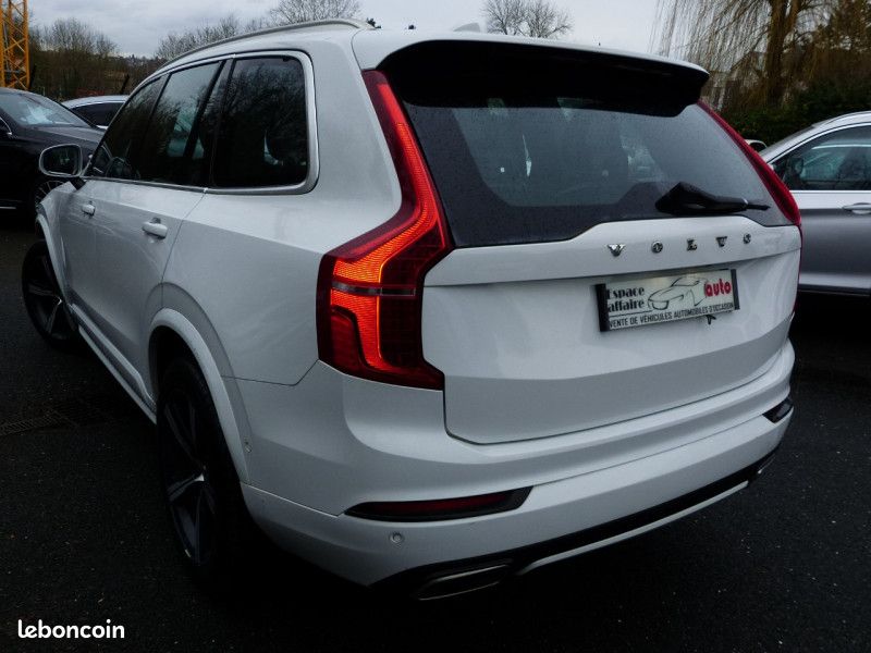 Volvo XC90 D5 AWD 225CH R-DESIGN GEARTRONIC 7 PLACES (image 4)