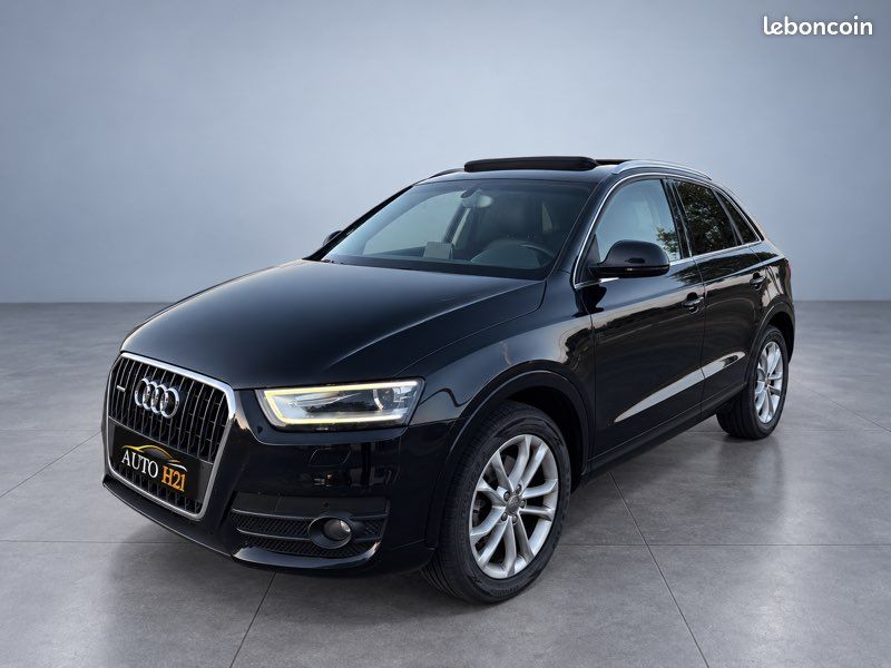 Audi Q3 2.0 TDI 177 CH BVA S-TRONIC AMBITION LUXE|CUIR CHAUFFANTS| TOIT PANO| VIDANGE BVA OK (image 1)