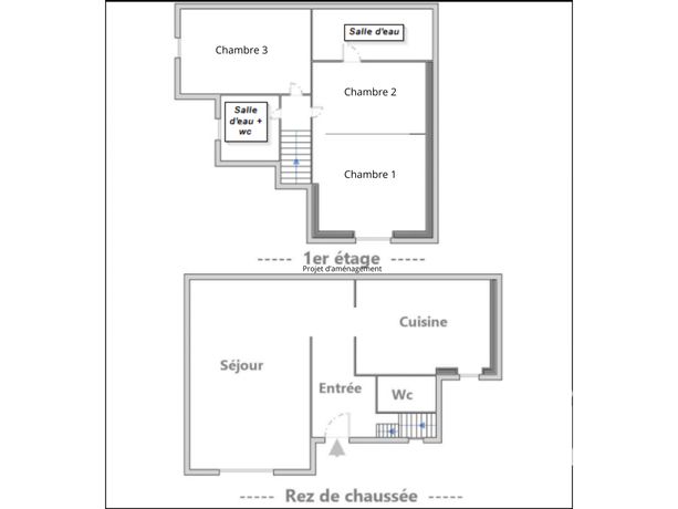 Maison a louer gennevilliers - 4 pièce(s) - 96 m2 - Surfyn
