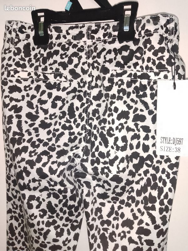 Pantalon goodies jeans taille 38 neuf femme (image 3)