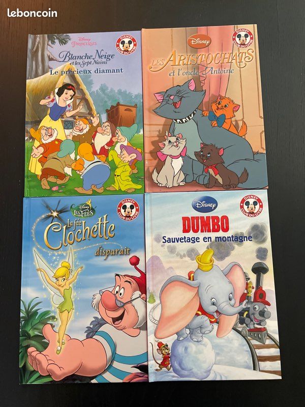 Lot de 4 livres Disney (image 1)
