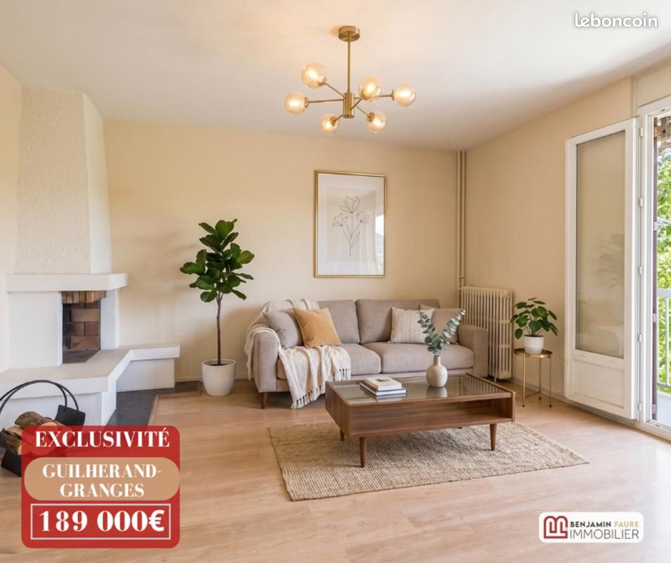 Appartement 4 pièces 96 m² · à Guilherand-Granges · 96 m² · 189 000 €