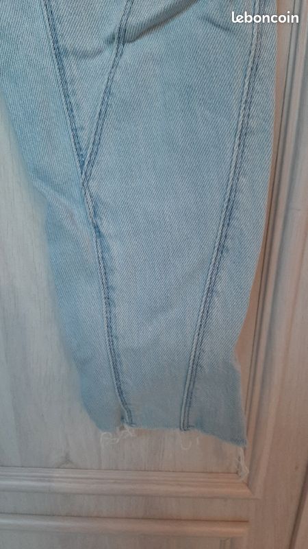 Jean taille haute original bleu pimkie femme 34 (image 5)
