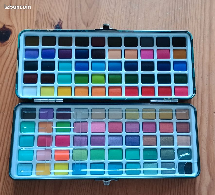 AQUARELLE set NEUF Pinceaux - Godets - Papier et autres articles (image 12)