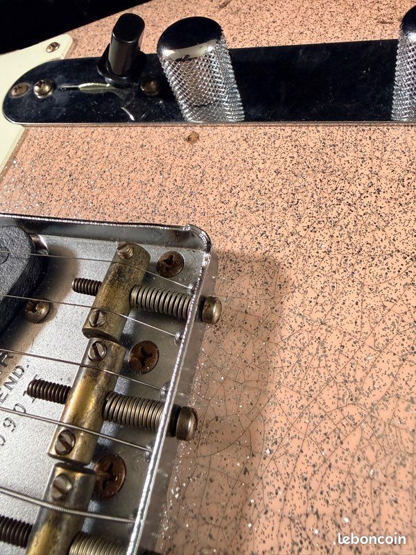 Fender Custom Shop Wildwood 10 – Telecaster 1955 Heavy Relic – Shell Pink Sparkle (image 13)