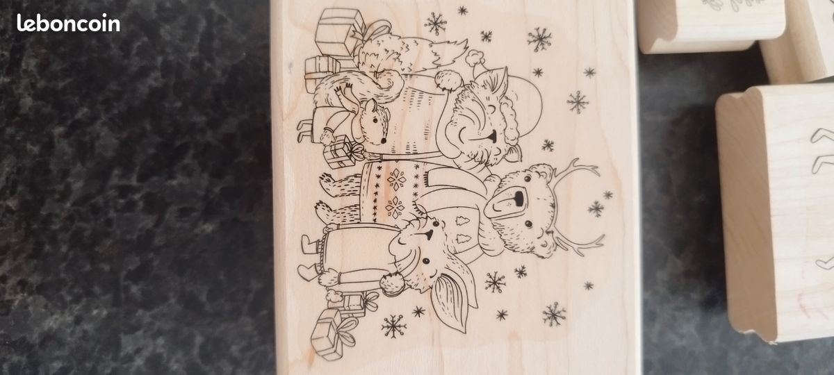 Tampon bois noel stampin up (image 4)