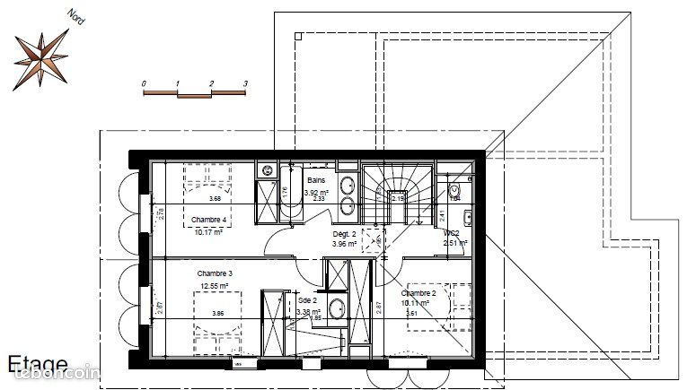 Maison 113m2, 4 chambres avec jardin + piscinette hors sol proche Saint Jean de Luz (image 8)