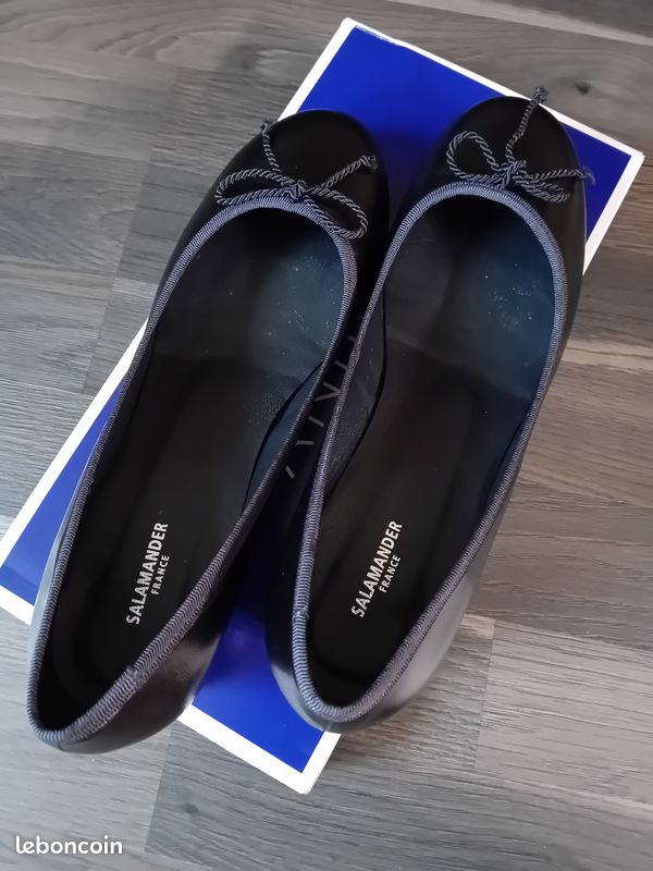 Ballerines bleu marine salamander Chaussures