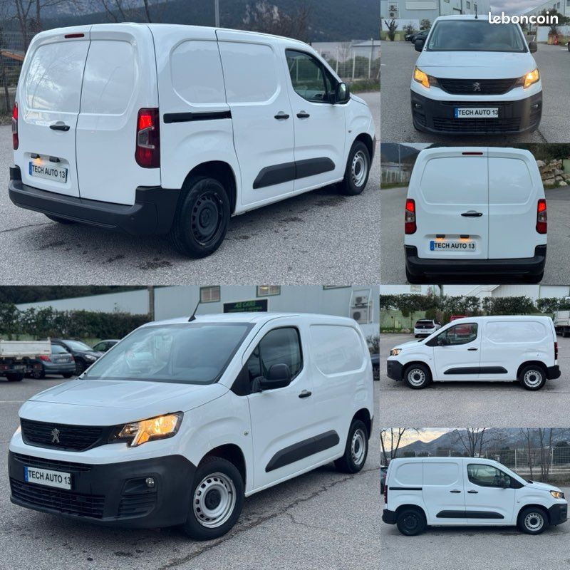 8325 HT PEUGEOT PARTNER III 1.5 BLUEHDi 100 Cv 3 PLACES TVA RADAR GPS APPLE CARPLAY PREMIERE MAIN (image 3)