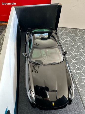Hot Wheels Elite 1/18 - Ferrari 575 GTZ Zagato - Noire - Proche Du Neuf En Boîte