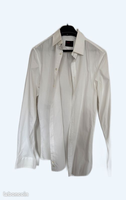 Chemise Homme Blanche Kaporal M4 Uno - Taille Small - Excellent état - Occasion