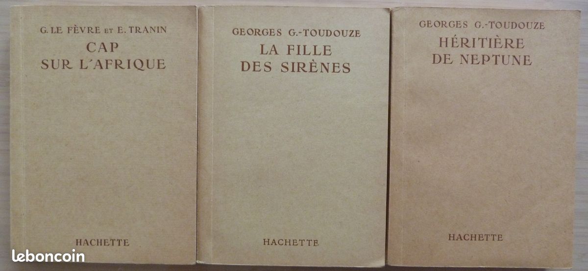 Livre x 3 " Bibliothèque de la jeunesse" (image 3)