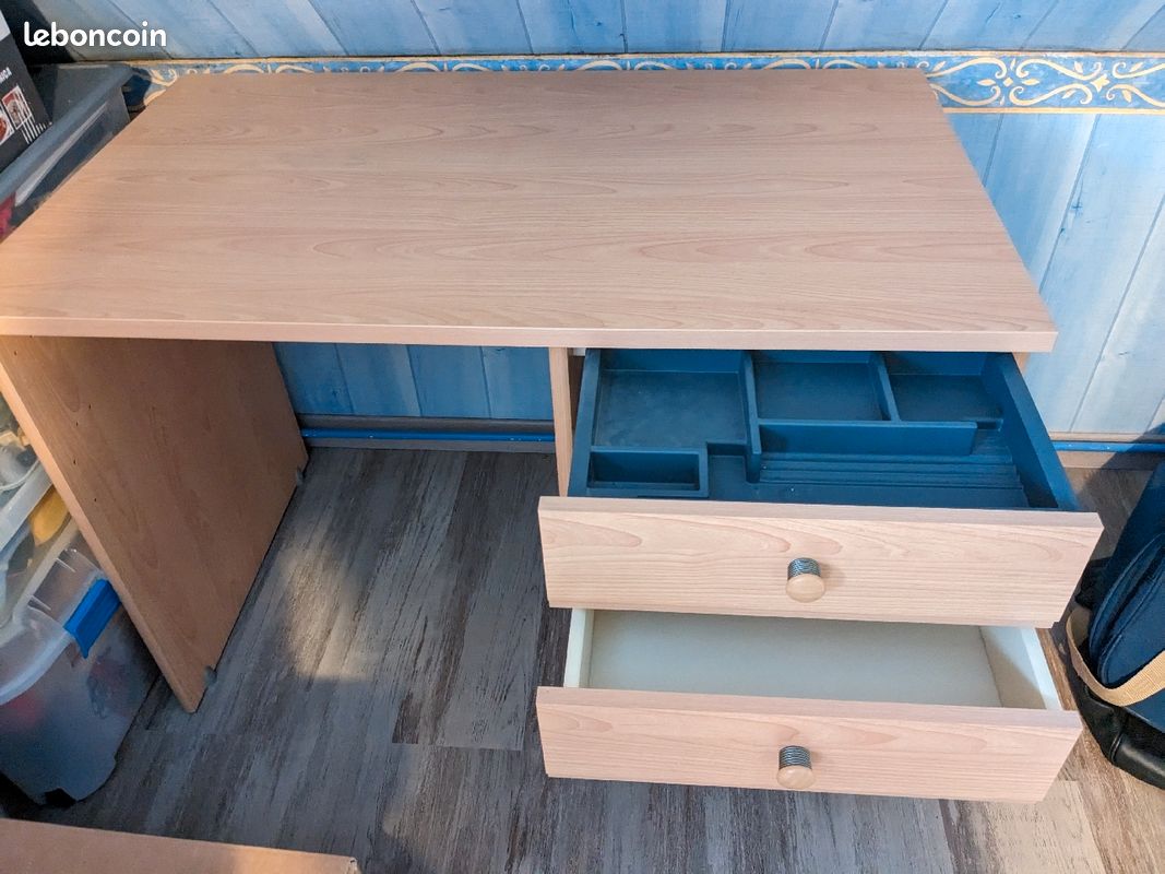 Bureau bois étudiant (image 1)