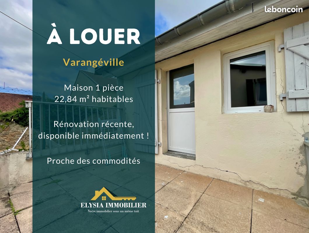 Maison 1 pièce 23 m² · à Varangéville · 23 m² · 380 €/mois