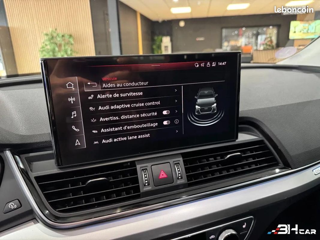 Audi Q5 🚀 50 TFSI E 299 CH S-LINE QUATTRO HYBRIDE RECHARGEABLE PHEV ATTELAGE GARANTIE 1 AN SLINE (image 15)