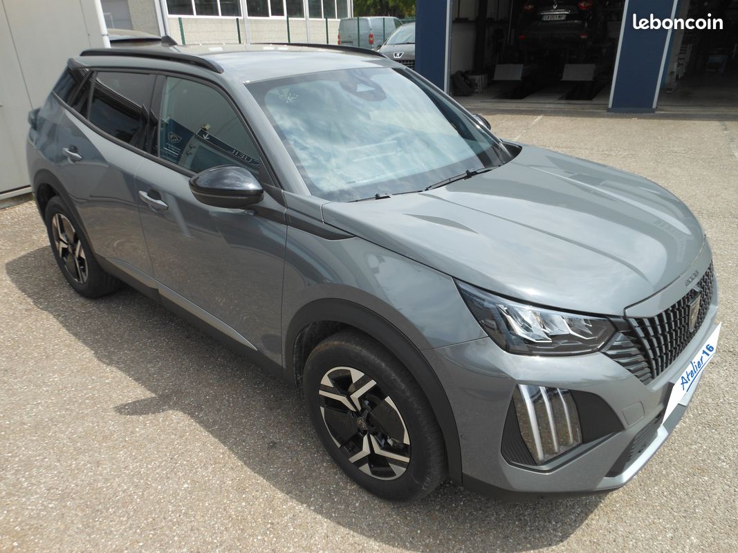 Peugeot 2008 allure 145 Ch BVA gris selenium avec pack NAV/VISION & DRIVE ASSIST + (garantie constructeur) (image 6)