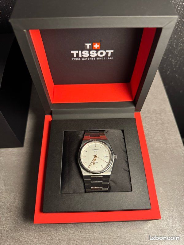 Écrin Vintage Tissot Pour Montre Homme - Boîte Rétro Bleue Des Années 60