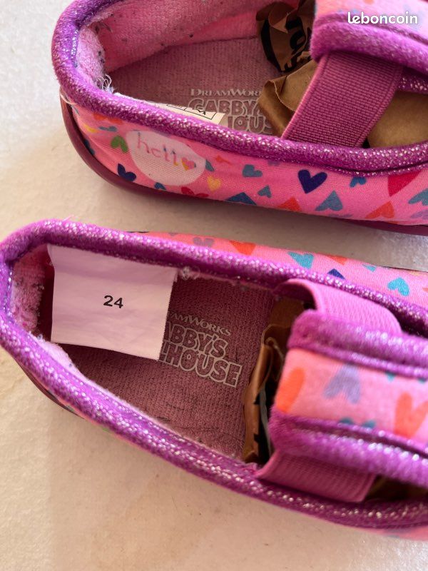 Chaussons fillette T24 (image 2)