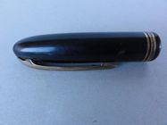 Stylo Plume Ancien Stylomine 303 - Bleu Et Nacré, Plume En Or 18K, Occasion, Cartouches, Fabriqué En France