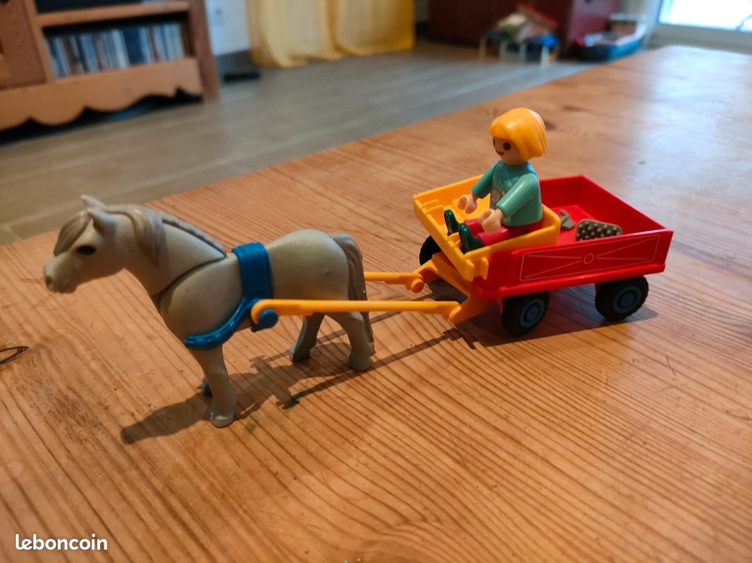 Charette poney Playmobil (image 1)