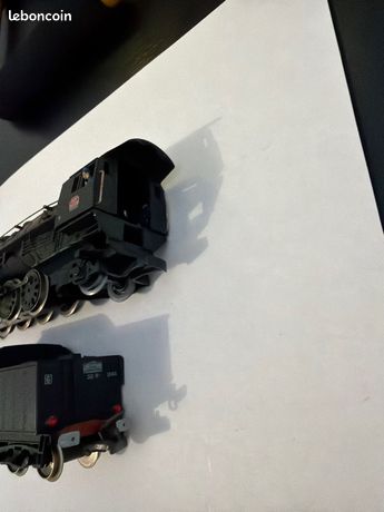 Locomotive Vapeur Jouef HO 141R1246 Avec Tender 30R1246 – état D’occasion
