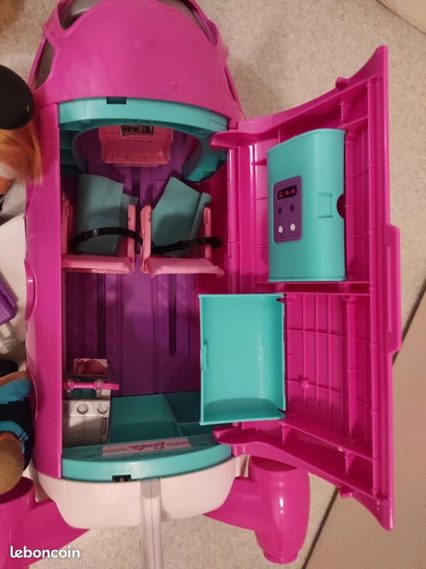 Avion Barbie + Barbie pilote + Ken stewart + Barbie voyage (image 2)