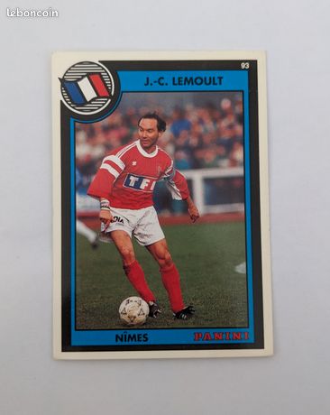 Carte Foot Panini FC Valenciennes – Official Football Cards 1993 – à Choisir