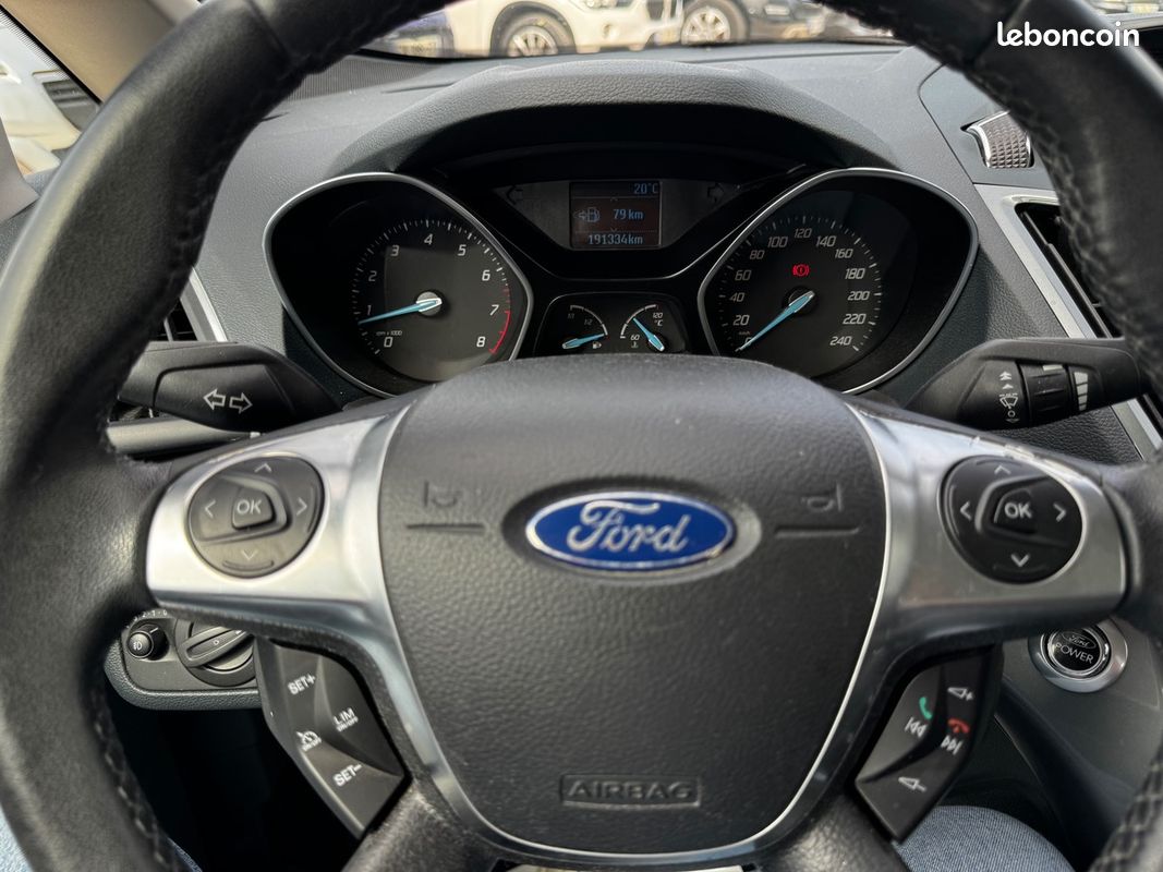 Ford C-max 1.6 SCTI 150 CV S&S ECOBOOST TITANIUM DISTRIBUTION EFFECTUÉE (image 15)