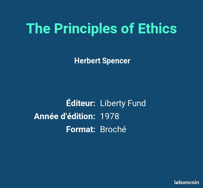 The Principles of Ethics - Herbert Spencer (image 2)