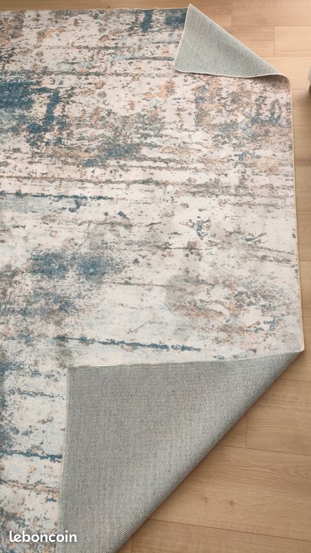 Tapis neuf bleu jamais servi (image 5)
