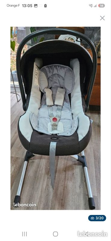 Ensemble poussette, landeau et cosy Inglesina (image 3)