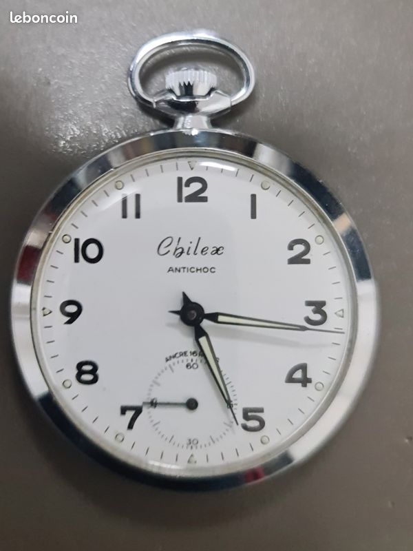 Montre à gousset Chilex (image 1)