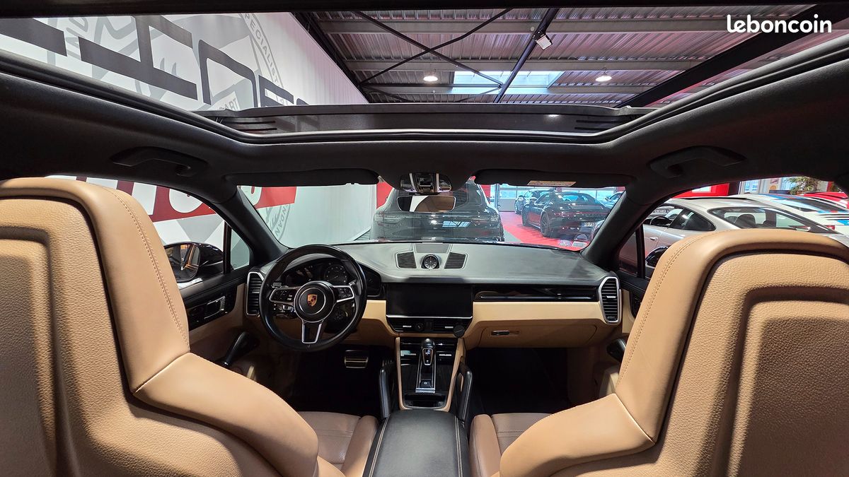 PORSCHE CAYENNE S - V6 - 2.9 - 440 ch - TOIT INTEGRAL - PACK SPORT CHRONO + - ROUES ARRIERE DIRECTIONNELLES - ORIGINE : FRANCE (image 9)