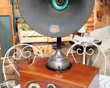Lot de 2 haut parleur 4 ohms 7w grundig magnetophone ampli tubes vintage lampe - Photo, audio & vidéo
