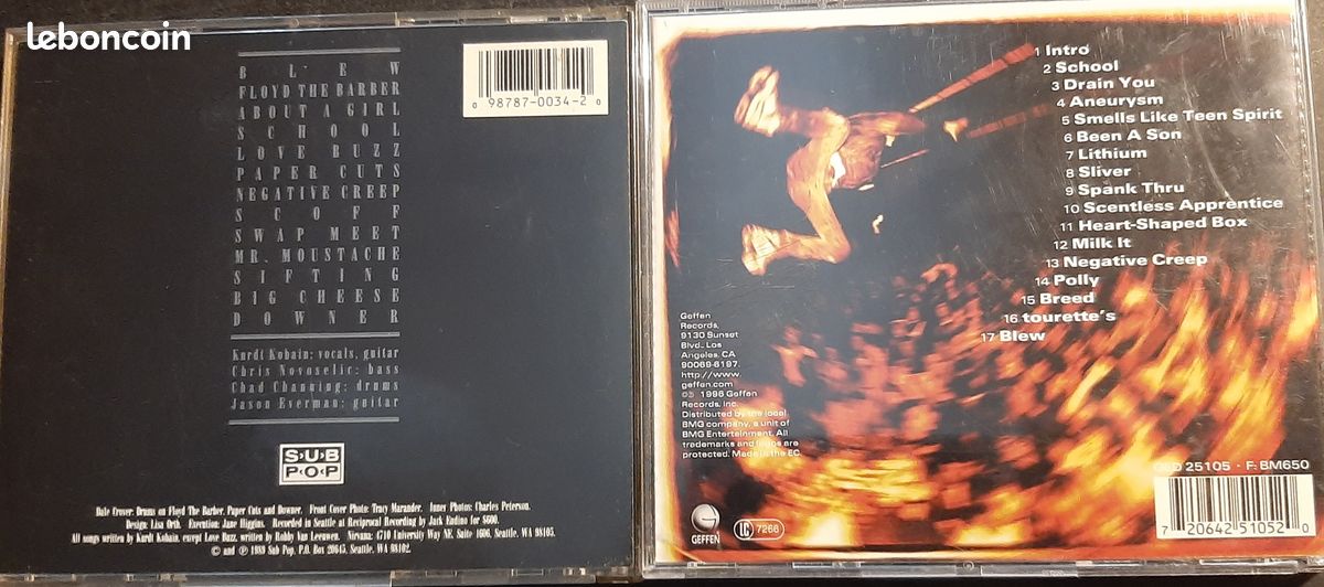 Lot 2 CD Nirvana (image 2)