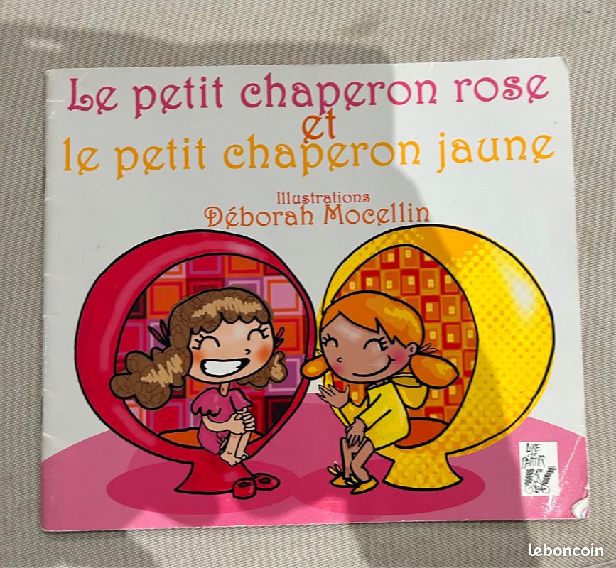 Livre enfant : le petit chaperon rose et le petit chaperon jaune (image 2)