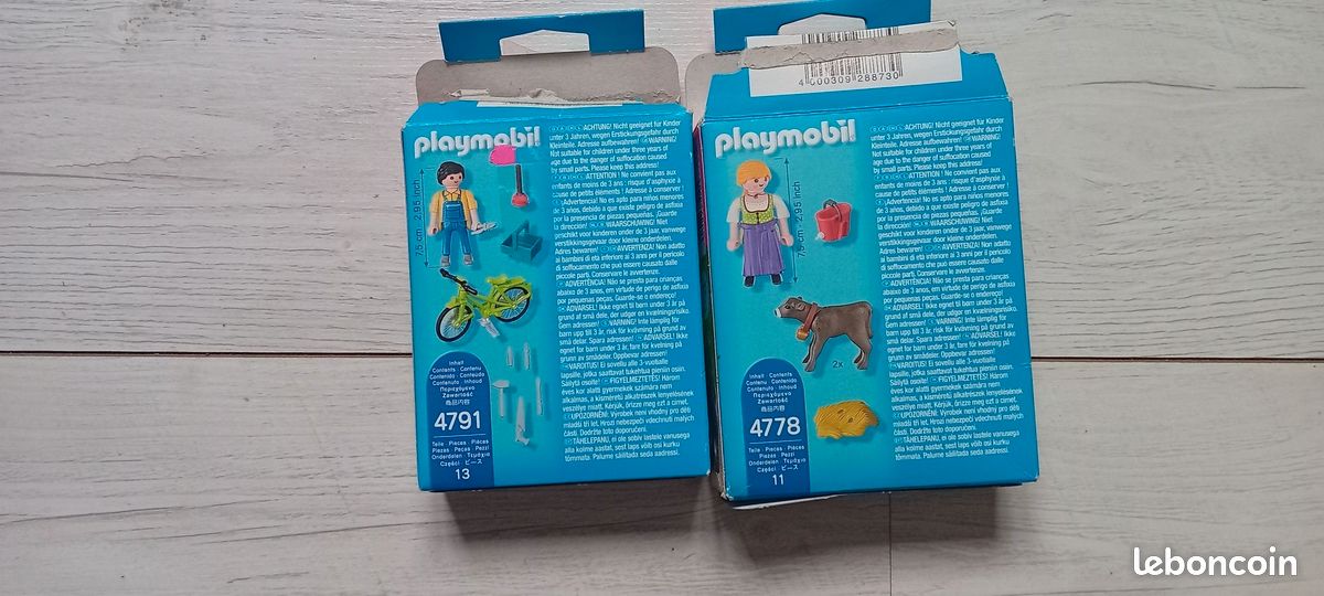 Lot de 5 boite Playmobil parc (image 8)