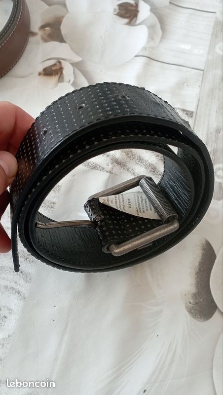 Lot de ceinture en cuir taille M (image 2)