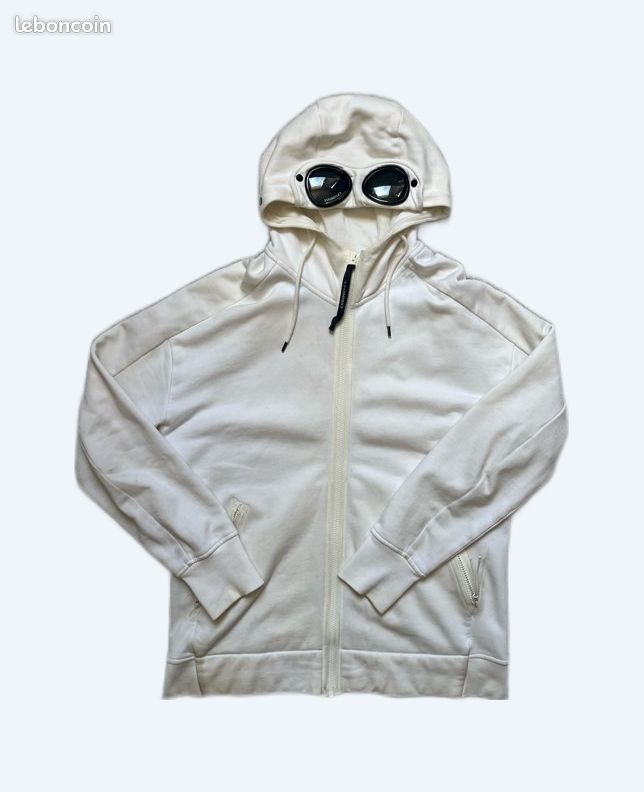 Veste CP company Blanche Vêtements