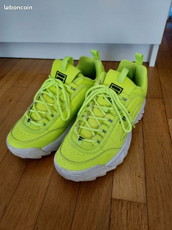 Fila Baskets Fila Disruptor Verte Fila Disruptor Fila Blanche Et