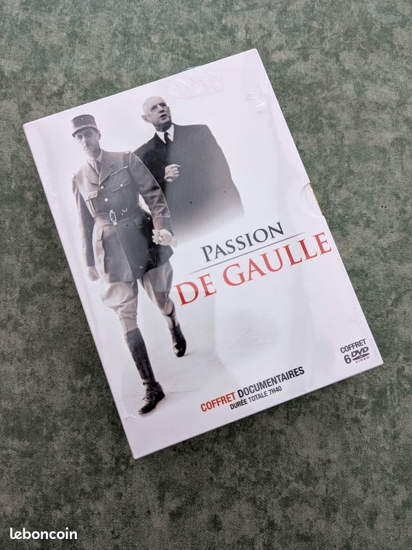 Coffret 6 DVD Passion de Gaulle neuf sous blister (image 1)