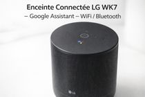 Bon plan : l'enceinte LG ThinQ WK7 avec Google Assistant passe à 149