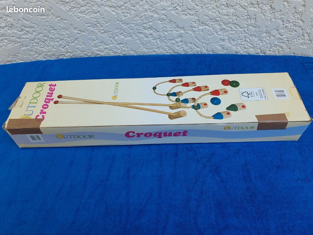 Jeu de croquet - bois (image 2)