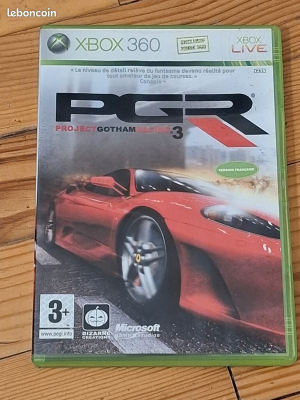 Project Gotham Racing - Microsoft Xbox - Complet PAL - Jeu De Course - Bon état