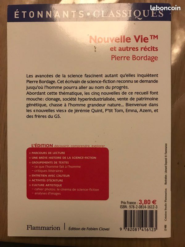 Livre pour niveau collège (image 1)