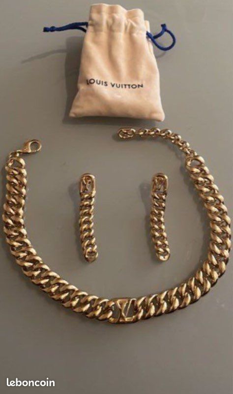 Collier et Boucles d’oreilles Louis Vuitton « Get Dressed » (image 1)