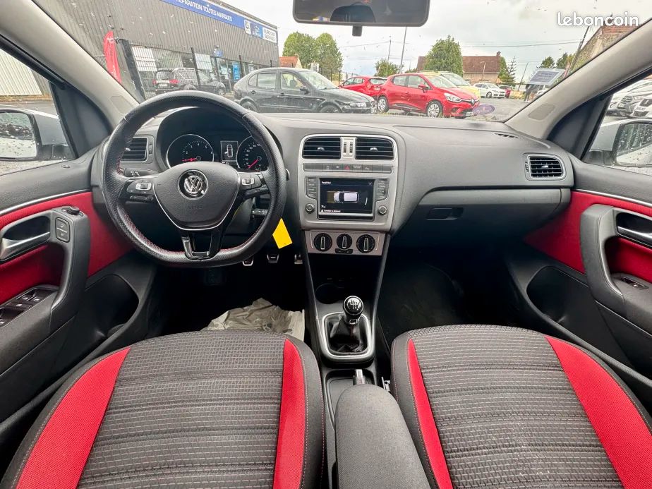 VW POLO CROSS 1.2L TSI 90CH ETHANOL 01/2017 82434KMS 11990e GARANTIE 6 MOIS TOTALE POSSIBILITĂ EXTENTION DE GARANTIE / REPRISE POSSIBLE (image 4)
