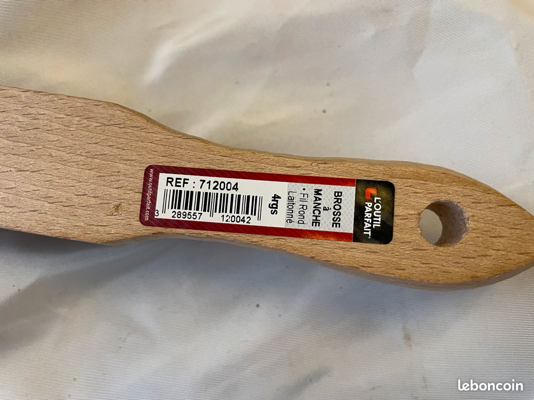 Brosse à Manche - fil rond laitonné (image 3)